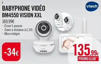 Babyphone vidéo BM4550 vision XXL