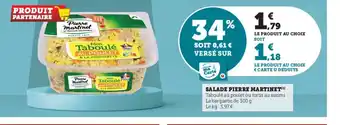 Super U Salade Pierre Martinet offre