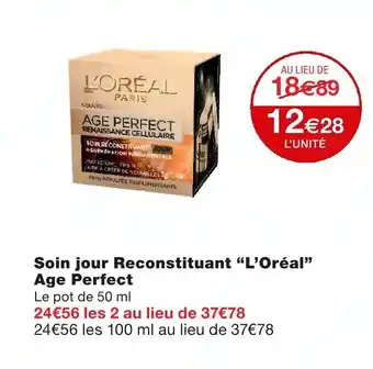Monoprix Soin jour Reconsitituant offre