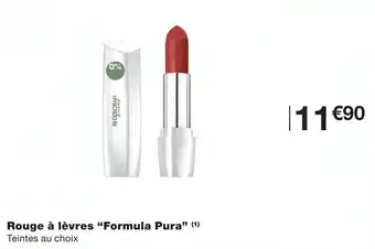 Monoprix Rouge à lèvres Formula Pura offre