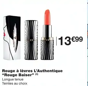 Monoprix Rouge à Lèvres L'Authentique Rouge Baiser offre