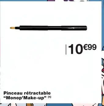 Monoprix Pinceau Rétractable Monop'Make-up offre
