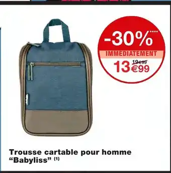 Monoprix Trousse cartable pour homme offre