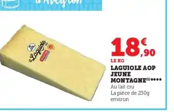 Laguiole AOP Jeune Montagne