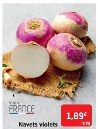 Colruyt Navets violets offre