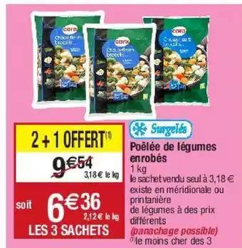 Migros Poêlée de légumes enrobés offre