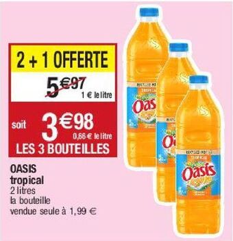 Migros Oasis tropical offre
