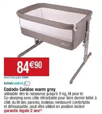 Cododo calidoo warm grey