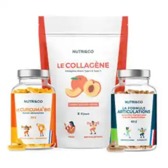 Pack articulations - le curcuma bio + le collagĂšne + la formule articulations