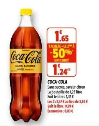 Coccinelle Supermarché COCA-COLA offre