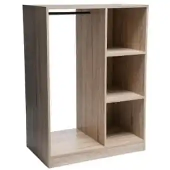 Armoire dressing mix naturel