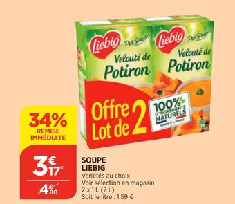 Bi1 Soupe LIEBIG offre