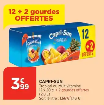 Bi1 Capri-sun offre