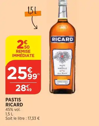 Bi1 Pastis RICARD offre