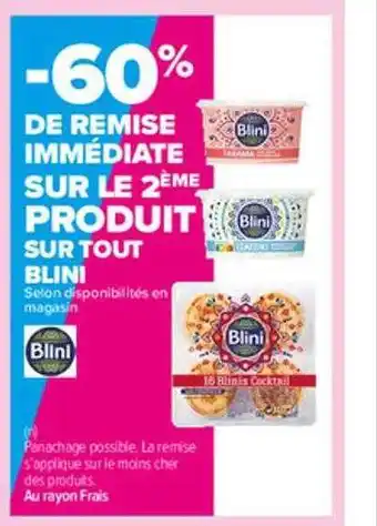Carrefour Market Blini offre