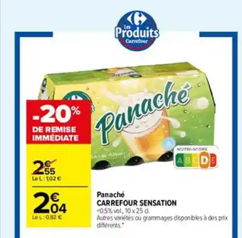 Carrefour Market Panaché carrefour sensation offre