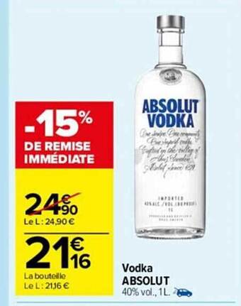 Vodka absolut