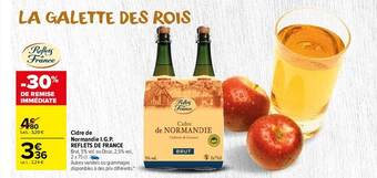 Carrefour Market Cidre de normandie i.g.p. reflets de france offre