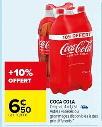 Carrefour Market Coca-cola offre