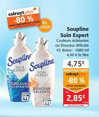 Colruyt Soupline soin expert offre