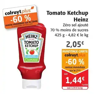 Colruyt Tomato ketchup HEINZ offre