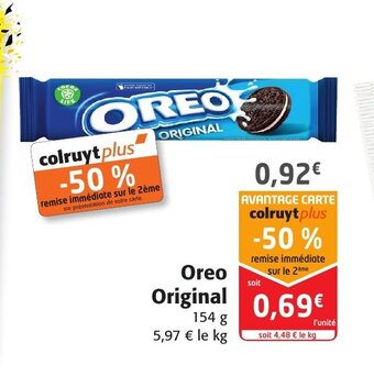 Colruyt Oreo original offre