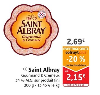 Colruyt Saint albray offre