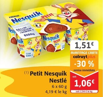 Petit nesquik NESTLE