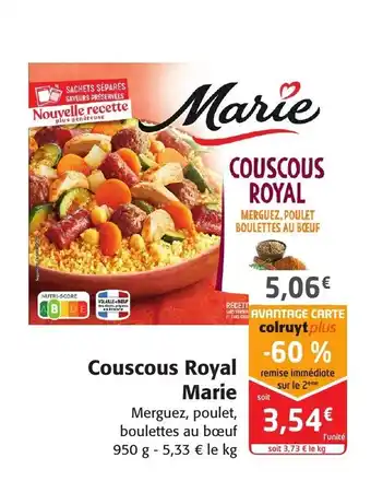 Couscous royal MARIE