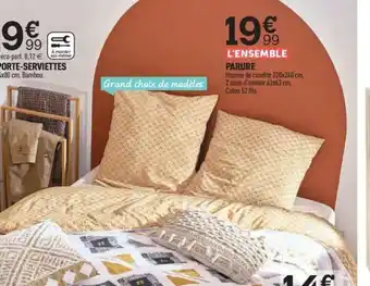 Centrakor Parure offre