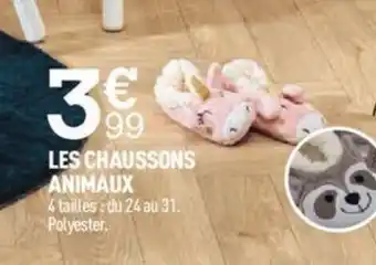 Le Chaussons animaux