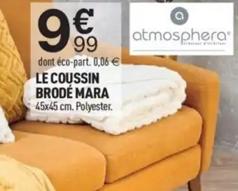 Centrakor Le Coussin Brode Mara offre