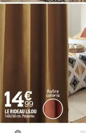 Centrakor Le Rideau Lilou offre