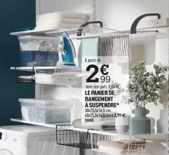 Le Panier de Rangement a Suspendre