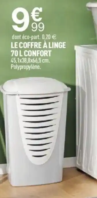 Centrakor Le Coffre a Linge 70L Confort offre