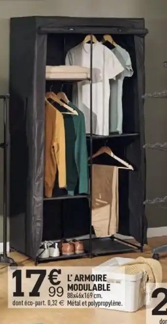 Centrakor l'Armoire Modulable offre