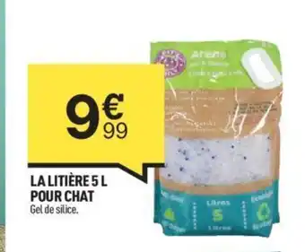 Centrakor La Litière 5L Pour Chat offre