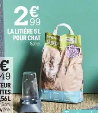 Centrakor La Litiere 5L Pour chat offre