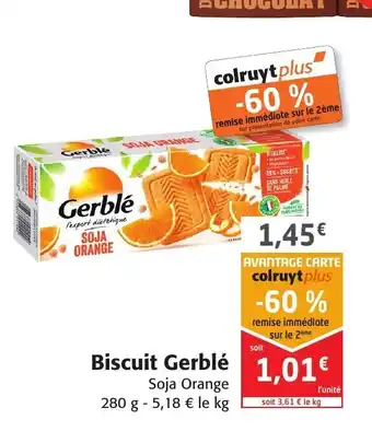 Colruyt Biscuit gerble offre
