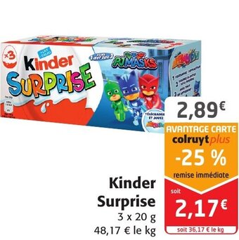 Colruyt Kinder Surprise offre