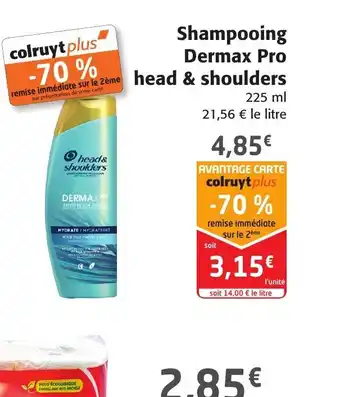 Colruyt Shampooing Dermax Pro Head & Shoulders offre