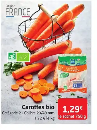 Colruyt Carottes bio offre