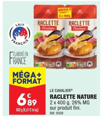 ALDI Raclette Nature offre