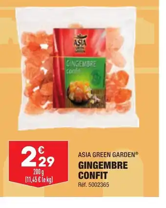 ALDI Gingembre confit offre