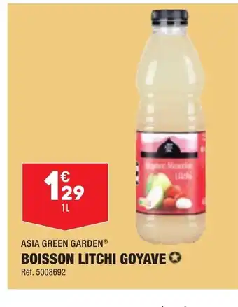 ALDI Boisson Litchi Goyave offre