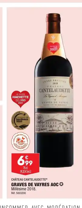 ALDI Graves de Vayres AOC offre
