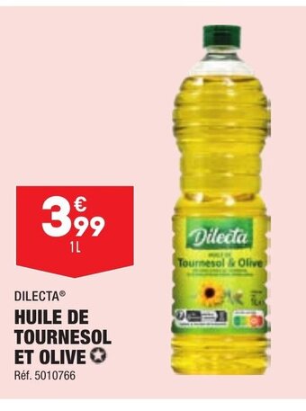 ALDI Huile de Tournesol Et Olive offre