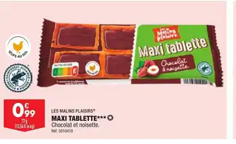 ALDI Maxi Tablette offre