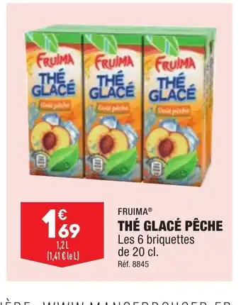 ALDI Thé Glacé Peche offre