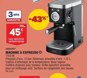 ALDI Machine a Expresso offre